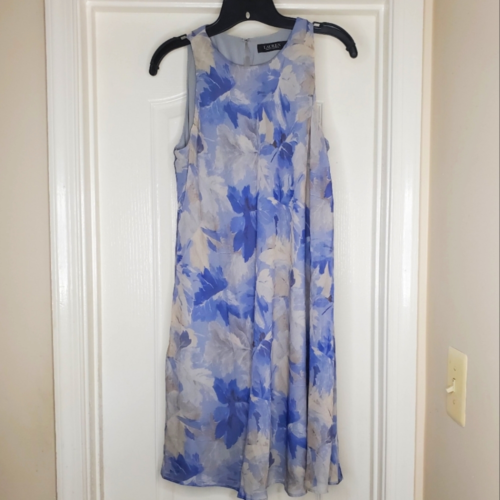 LAUREN RALPH LAUREN Black Label Chiffon Dress